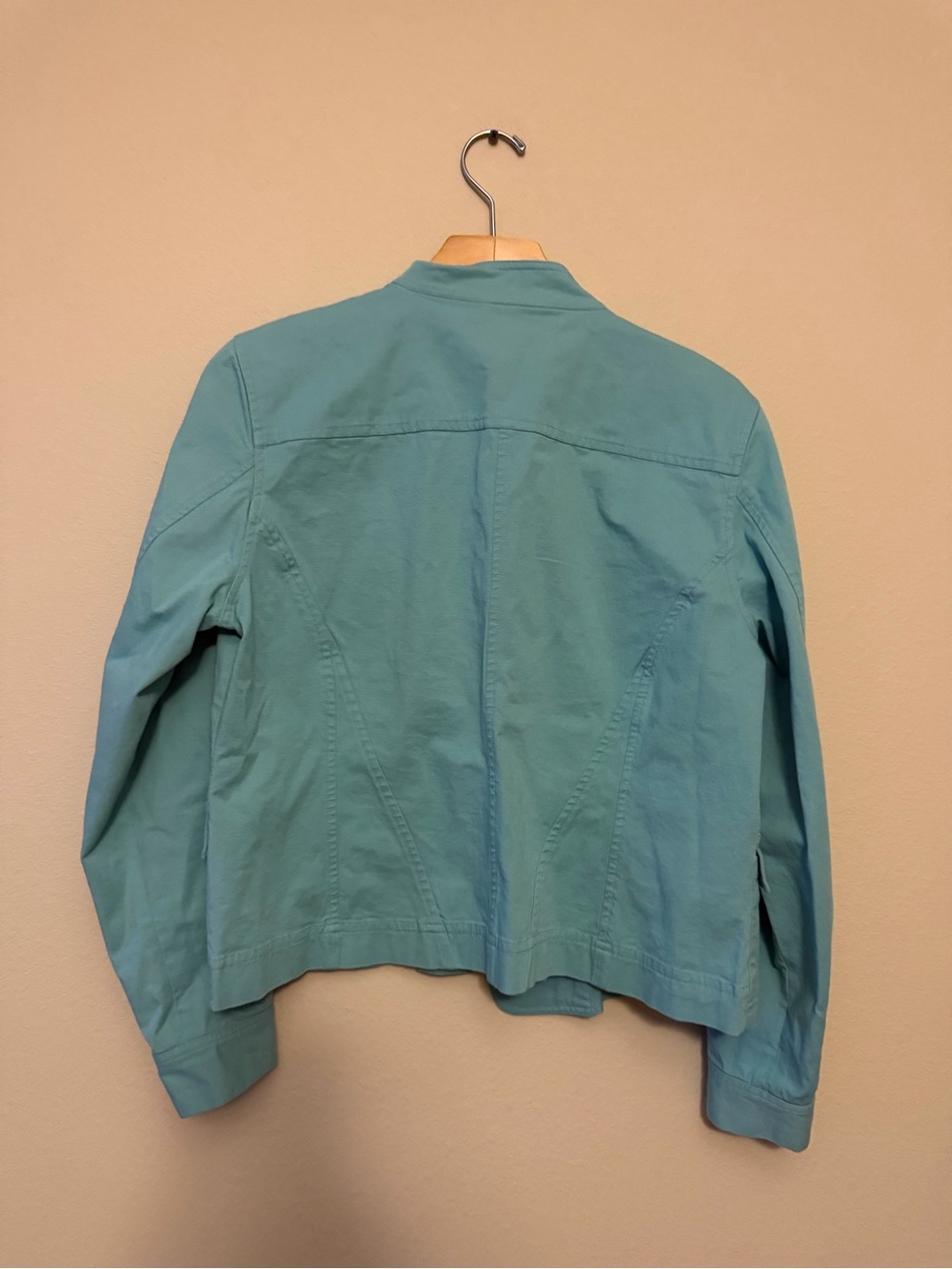 Christopher & Banks Seafoam Utility Jacket - Picture 4 of 4